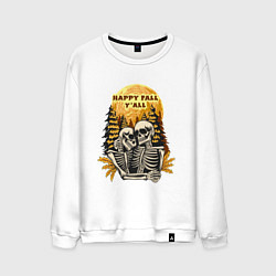 Мужской свитшот Пара скелетов