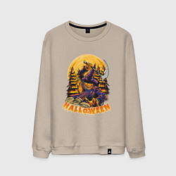 Мужской свитшот Хэллоуин пугало с косой