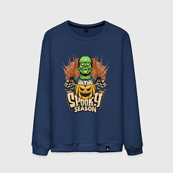Мужской свитшот Хэллоуин Франкенштейн spooky season
