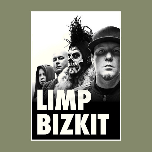 Мужской свитшот Limp Bizkit all / Авокадо – фото 3