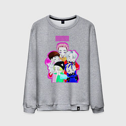 Мужской свитшот Big bang в аниме стиле