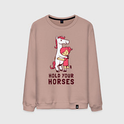 Мужской свитшот Держи свою лошадку