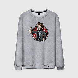 Мужской свитшот Крутой профессор