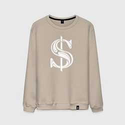 Мужской свитшот Стильный знак - доллара