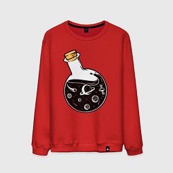 Мужской свитшот Space in a bottle