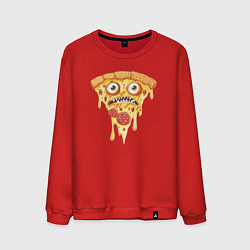 Мужской свитшот Pizza face