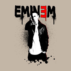 Свитшот хлопковый мужской Eminem finger, цвет: миндальный — фото 2