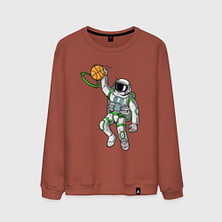 Мужской свитшот Космический баскет