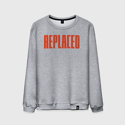 Мужской свитшот Replaced logo