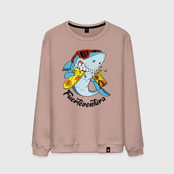 Мужской свитшот Fuerteventura summer style - shark