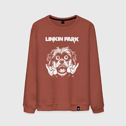 Мужской свитшот Linkin Park rock dog