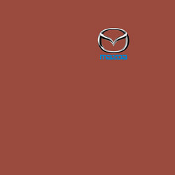 Свитшот хлопковый мужской Mazda auto logo, цвет: кирпичный — фото 2