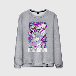 Мужской свитшот Человек-бензопила Аки Хаякава и демон