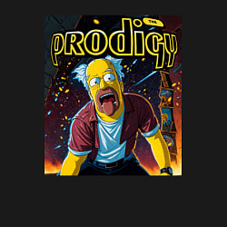 Свитшот хлопковый мужской Prodigy by Homer Simpson, цвет: черный — фото 2