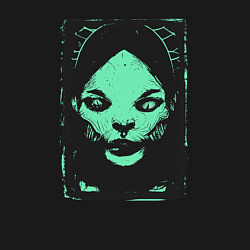 Свитшот хлопковый мужской Ужасные существа и страшные монстры, цвет: черный — фото 2