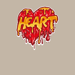 Свитшот хлопковый мужской Honey heart, цвет: миндальный — фото 2