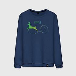 Мужской свитшот Новогодний олень 2025 года