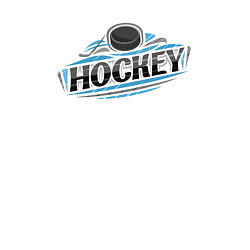 Свитшот хлопковый мужской Play hockey, цвет: белый — фото 2