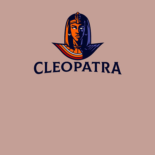 Мужской свитшот Клеопатра / Пыльно-розовый – фото 3