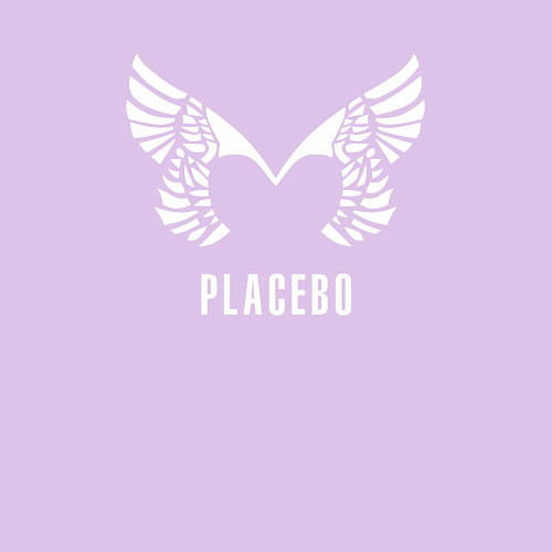 Мужской свитшот Placebo - logo / Лаванда – фото 3