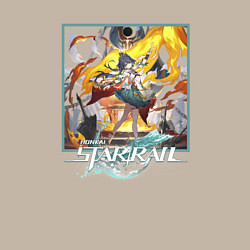 Свитшот хлопковый мужской Юньли, цвет: миндальный — фото 2