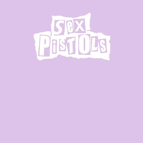 Мужской свитшот Sex Pistols - logo / Лаванда – фото 3