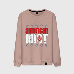 Мужской свитшот Green Day - american idiot