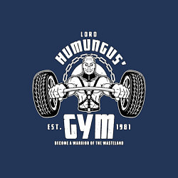 Свитшот хлопковый мужской Lord humungus - gym workout, цвет: тёмно-синий — фото 2