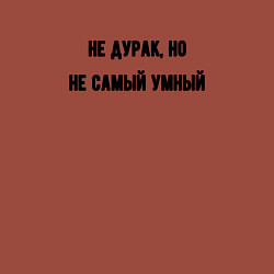 Свитшот хлопковый мужской Не дурак, цвет: кирпичный — фото 2