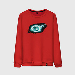 Мужской свитшот Горящий мяч