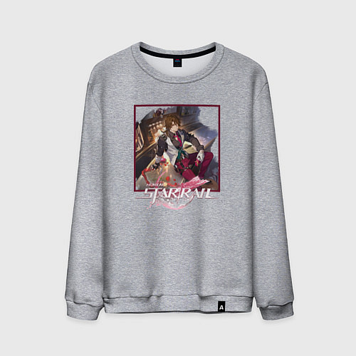 Мужской свитшот Галлахер / Меланж – фото 1