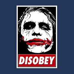 Свитшот хлопковый мужской Джокер - не подчиняйся, цвет: тёмно-синий — фото 2