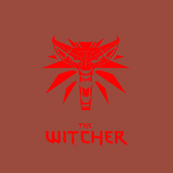 Свитшот хлопковый мужской The witcher games, цвет: кирпичный — фото 2