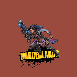 Свитшот хлопковый мужской Borderlands Гонка вооружений, цвет: кирпичный — фото 2