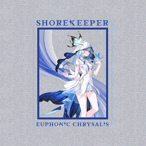 Мужской свитшот Shorekeeper Euphonic Chrysalis / Меланж – фото 3