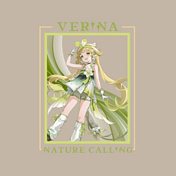 Свитшот хлопковый мужской Verina Nature Calling, цвет: миндальный — фото 2