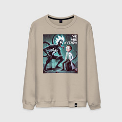 Мужской свитшот Rick and Morty - we are Venom