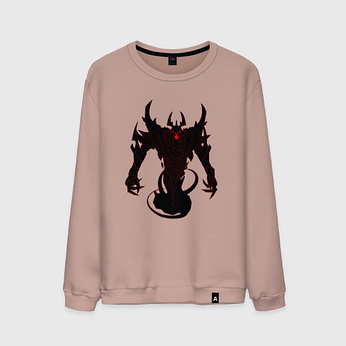 Мужской свитшот Герой Дота Тень / Пыльно-розовый – фото 1