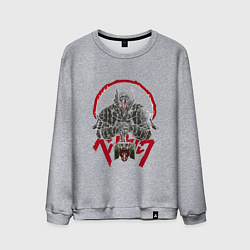 Мужской свитшот Берсерк Гатс рыцарь