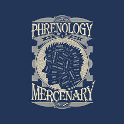 Свитшот хлопковый мужской Берсерк Гатс анатомия, цвет: тёмно-синий — фото 2