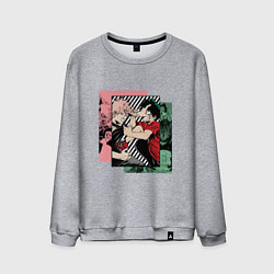 Мужской свитшот Моя геройская академия Бакуго и Деку