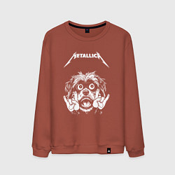 Мужской свитшот Metallica rock dog