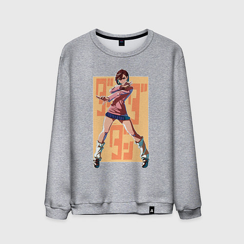 Мужской свитшот Momo Ayase / Меланж – фото 1