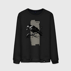 Мужской свитшот Grunge raven