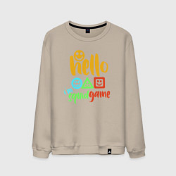 Мужской свитшот Hello squid game