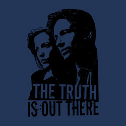 Свитшот хлопковый мужской Fox and Dana, цвет: тёмно-синий — фото 2