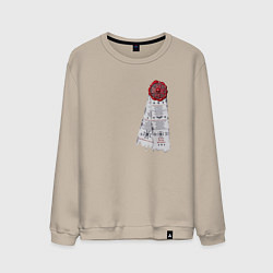 Мужской свитшот Печать космодесантника