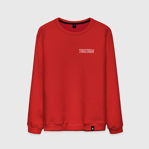 Мужской свитшот Только победа / Красный – фото 1