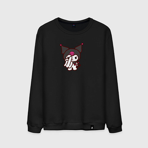 Мужской свитшот Куроми санрио / Черный – фото 1