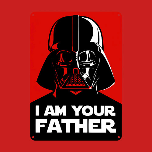 Мужской свитшот Darth Vader / Красный – фото 3